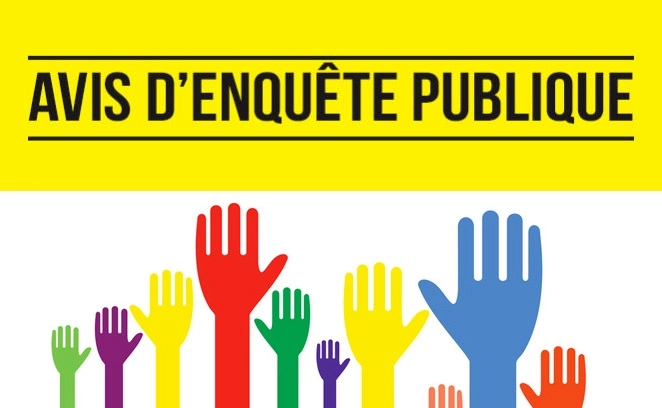 Avis d’enquête publique